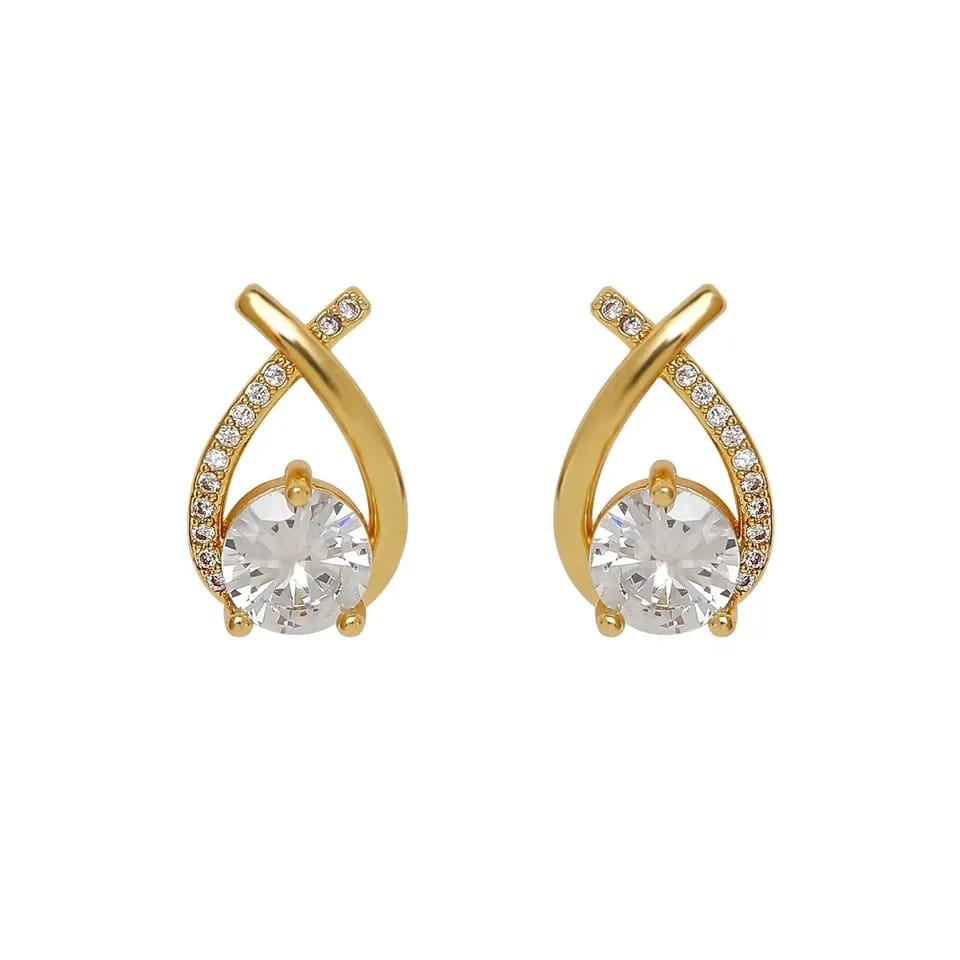 Buy 14K Gold Cross Earrings Men / Women With Real Diamond, Dangle Cross  Earrings, Diamond Earrings, Solid Gold Earrings, Mens Earrings Online in  India - Etsy